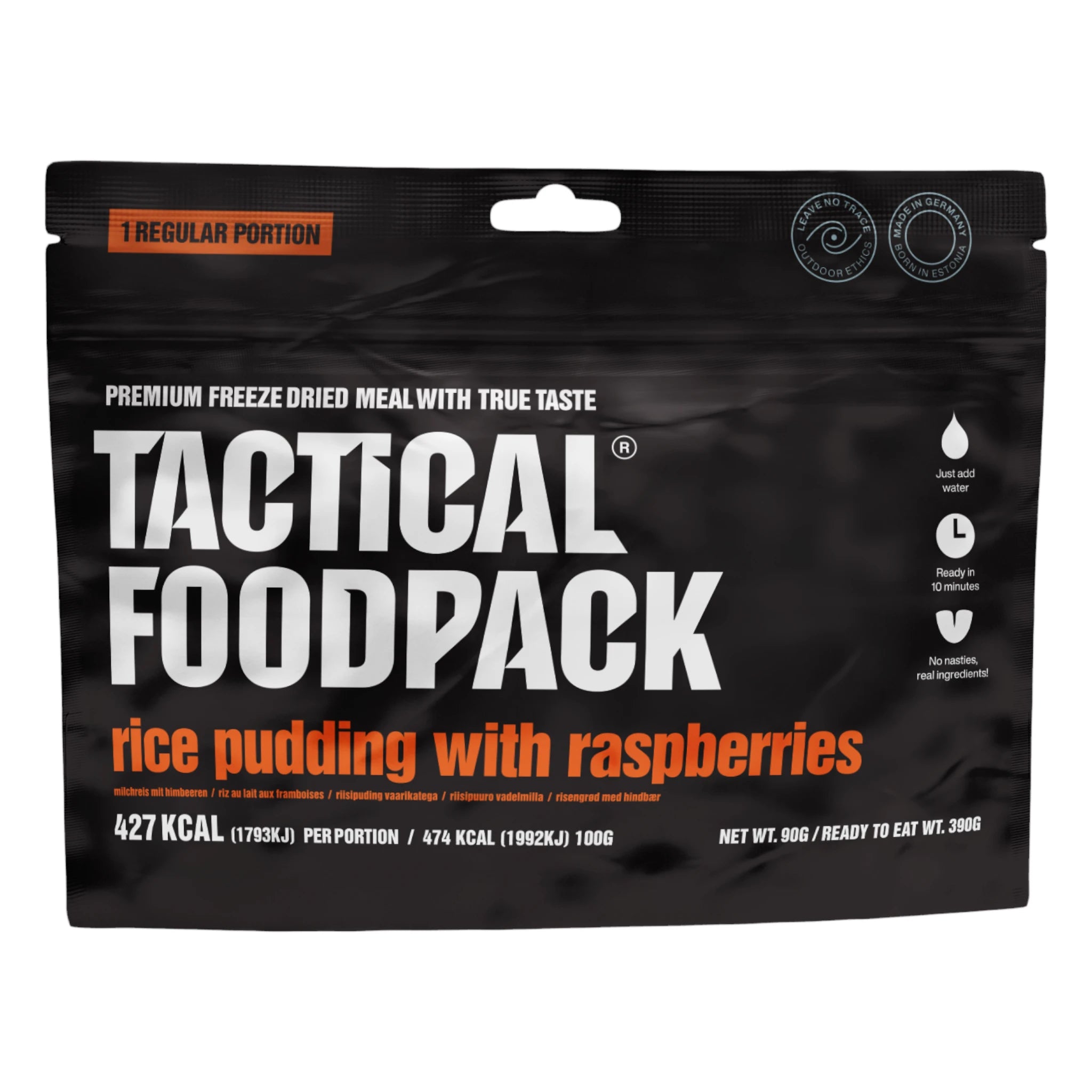 Tactical Foodpack Outdoornahrung Reispudding Mit Beeren
