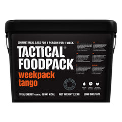 Tactical Foodpack Outdoornahrung Weekpack Tango