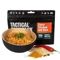 Tactical Foodpack Outdoornahrung | Reiscurry mit Hähnchen