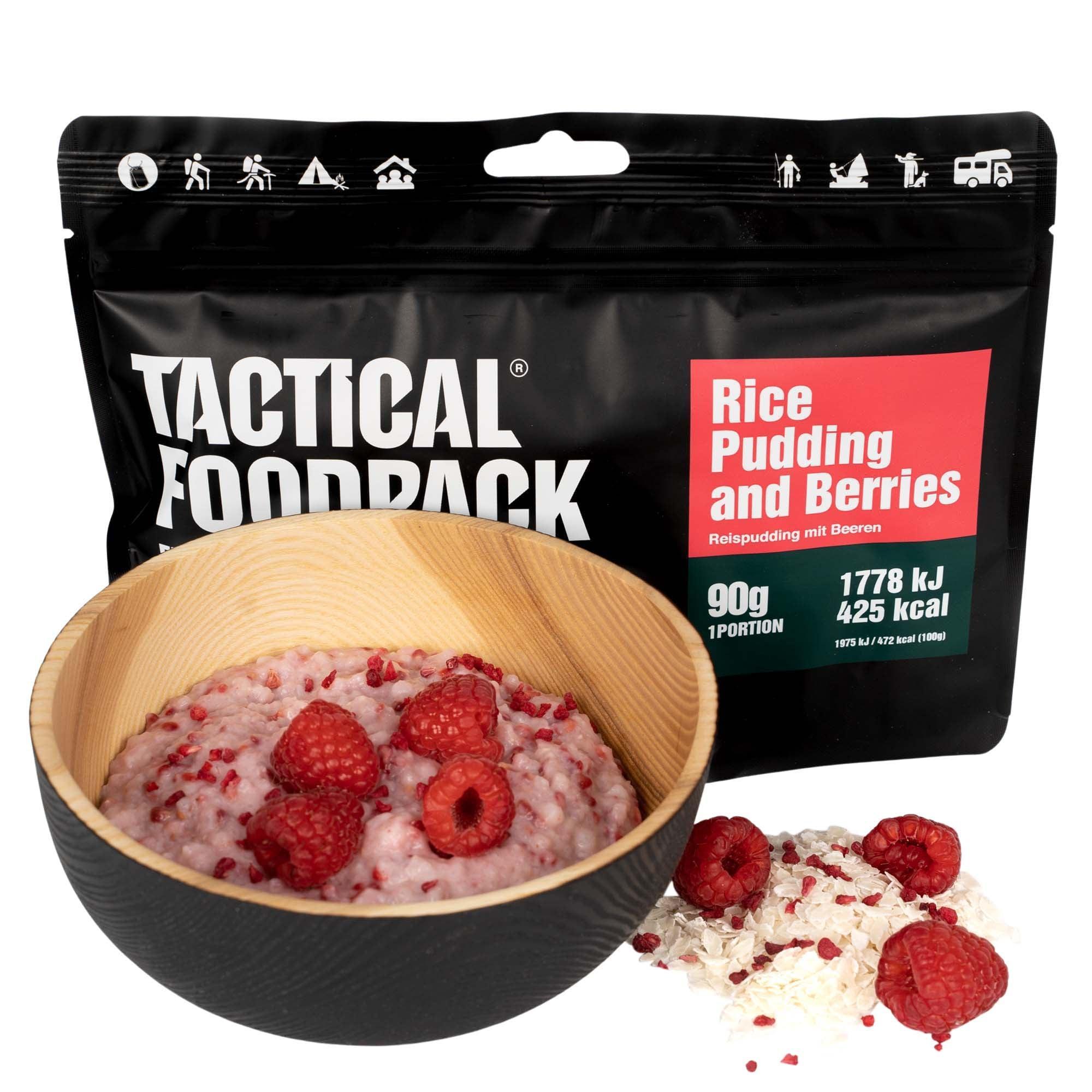 Tactical Foodpack Outdoornahrung | Reispudding Mit Beeren