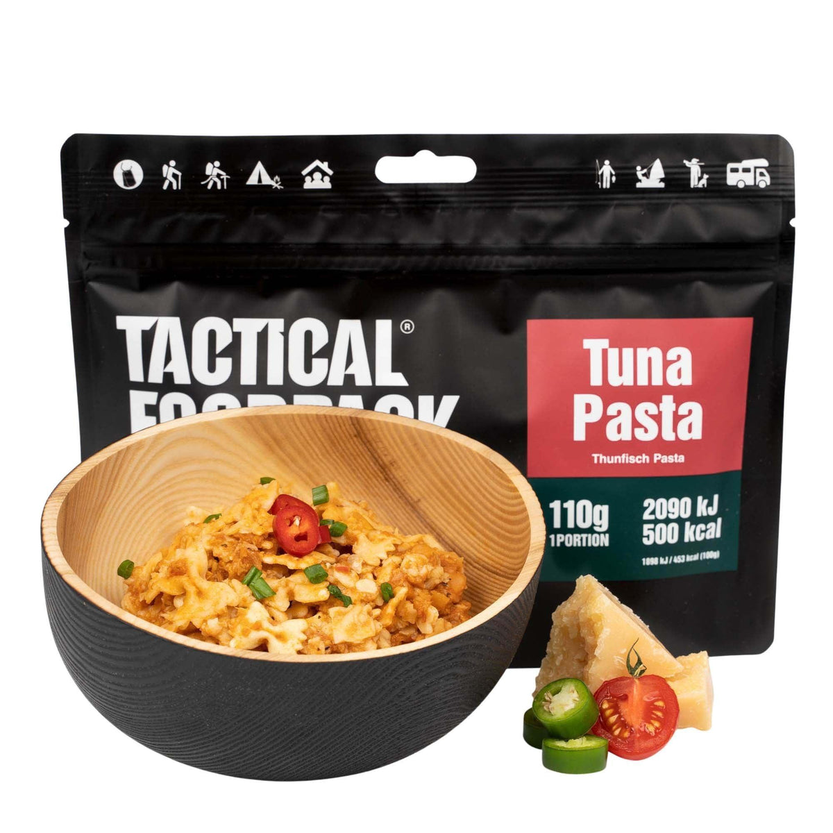 Tactical Foodpack Outdoornahrung | Thunfisch Pasta