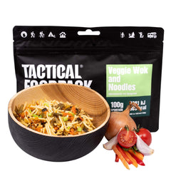 Tactical Foodpack Outdoornahrung | Gemüsewok mit Spaghetti