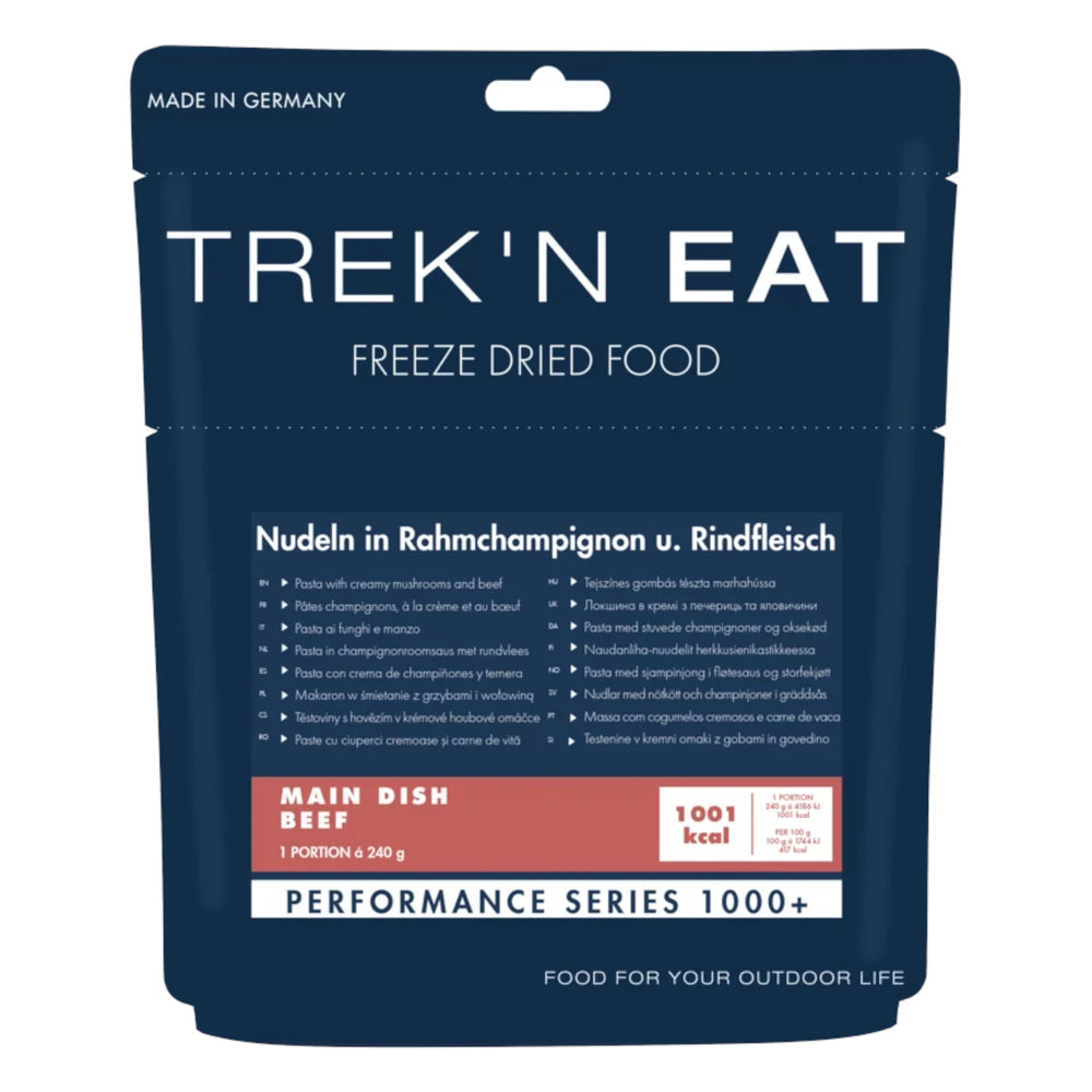 Trek'n Eat Trekkingnahrung PS Nudeln in Rahmchampignons und Rindfleisch