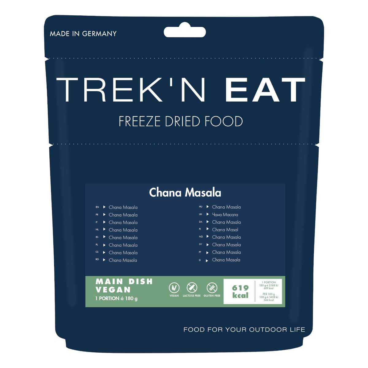 Trek'n Eat Chana Masala Vegan