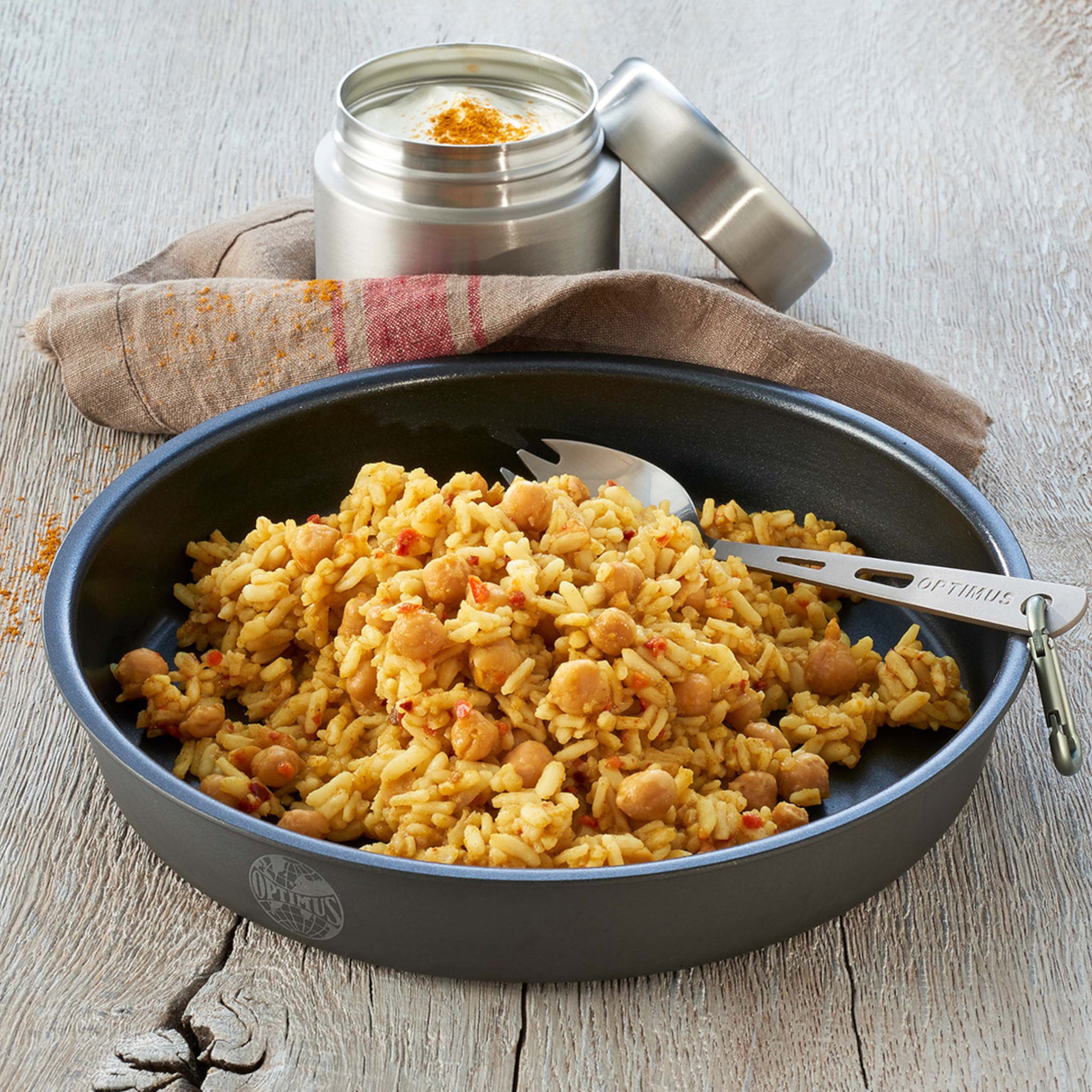 Trek'n Eat Dose Chana Masala vegan Emergency Line