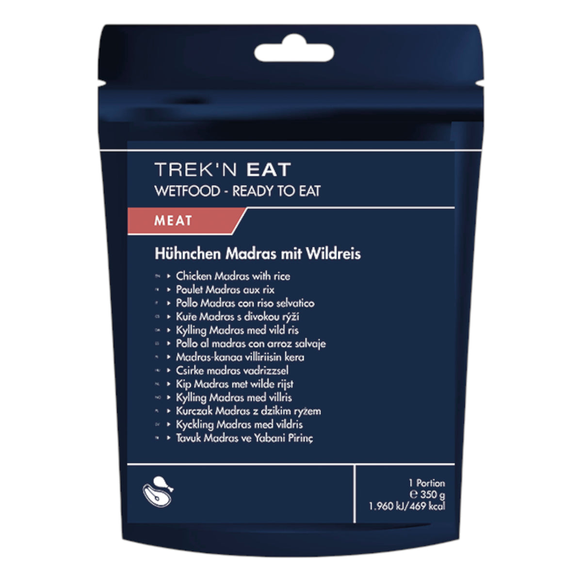 Trek'n Eat Hühnchen Madras mit Wildreis RTE