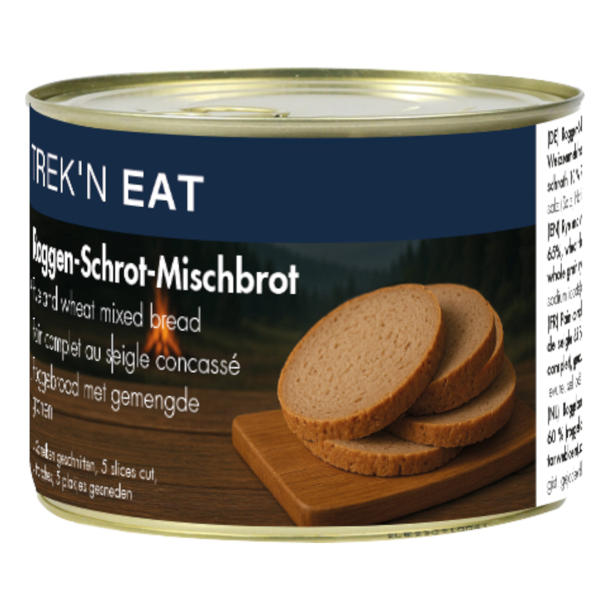 Trek'n Eat Roggen-Schrot Brot in Scheiben 170g