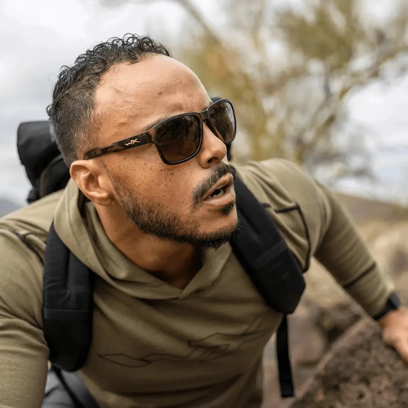 Wiley X Trek Captivate Havana Brown