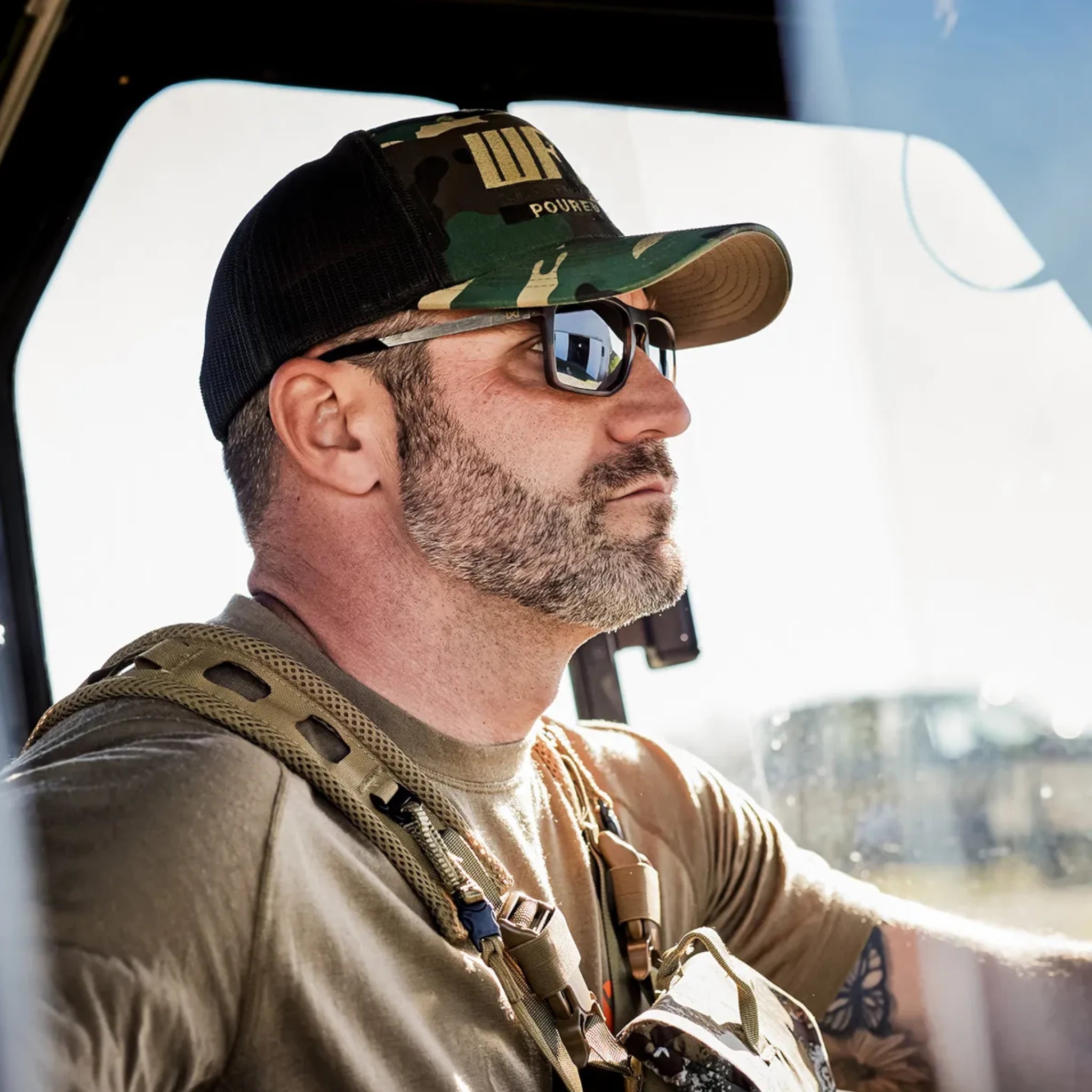 Wiley X Sonnenbrille Axe Captivate Polarized Black