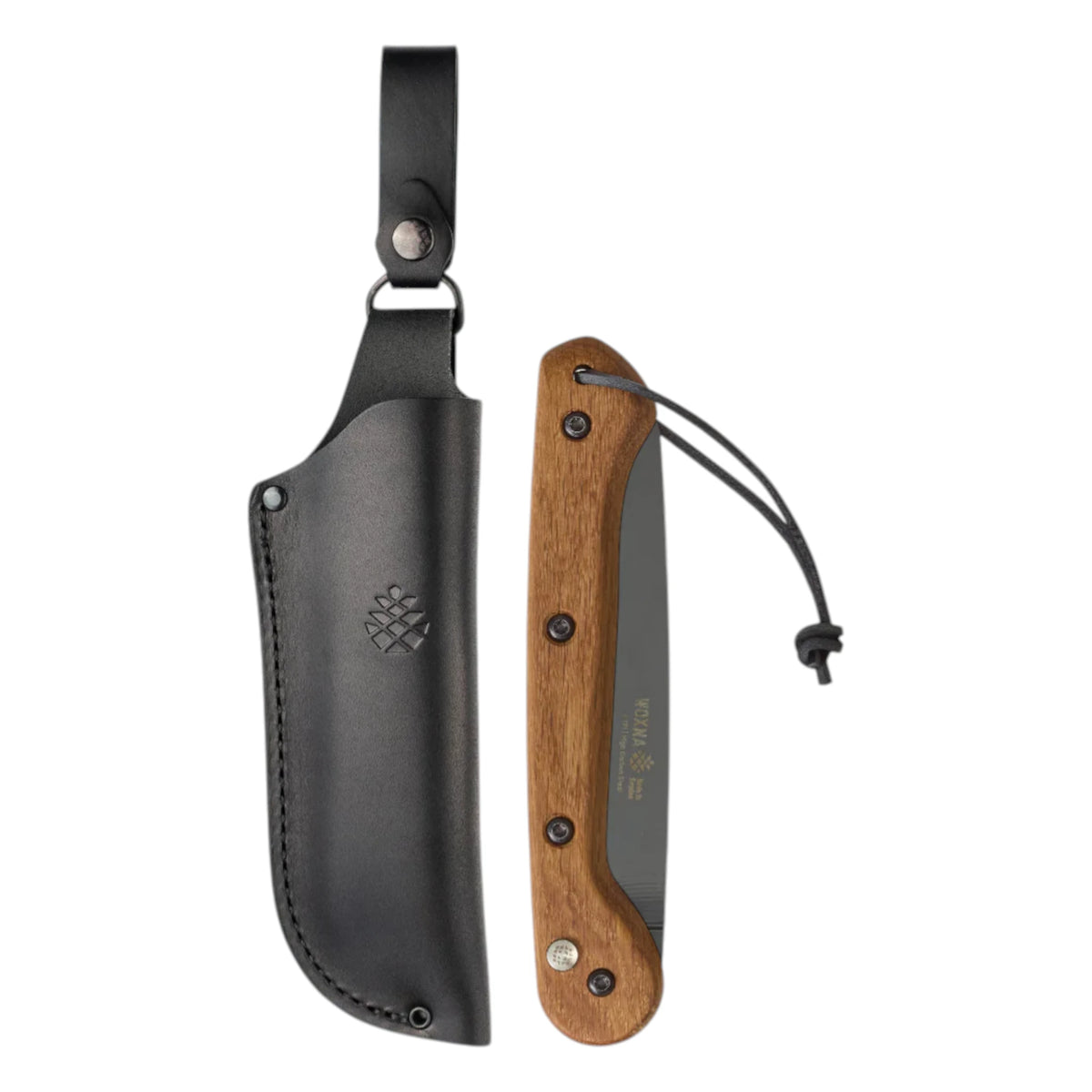 Woxna Klappsäge Hälsing 180 mm mit Lederholster