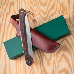 Woxna Klappsäge Ljusnan 250 mm mit Lederholster