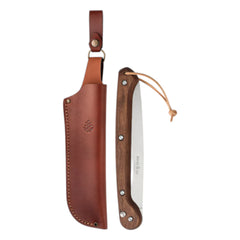 Woxna Klappsäge Ljusnan 250 mm mit Lederholster