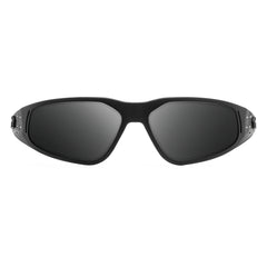 Black mit Black Logo und ANSI Z87.1+ MILSPEC Ballistic Smoke mit Anti-Fog