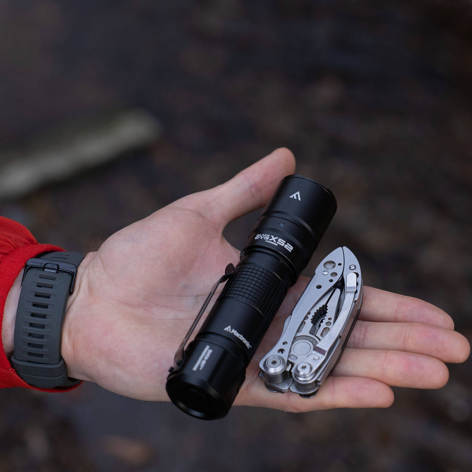 Mactronic Black Eye X52 Taschenlampe Tactical Line